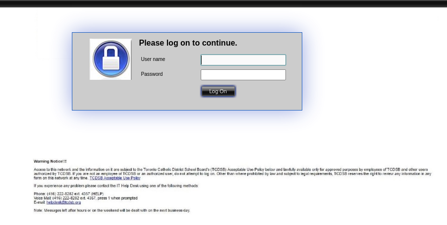 NetScaler Gateway Login